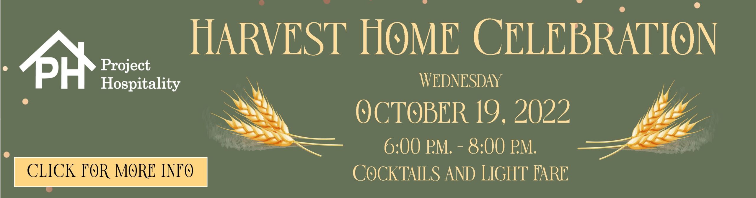 Harvest Home Celebration - Project Hospitality